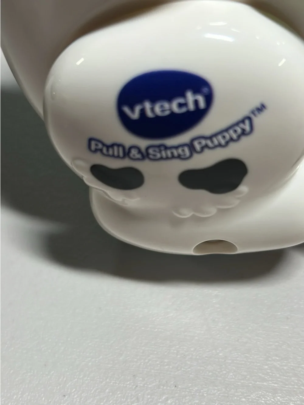VTech Pull & Sing Puppy Interactive Learning Toy - White and Black